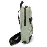 Chala Canvas Sling Bag - Monarch Butterfly