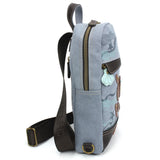 Chala Canvas Sling Bag - Turtles