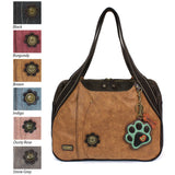 Bowling Bag - Paw Print Teal