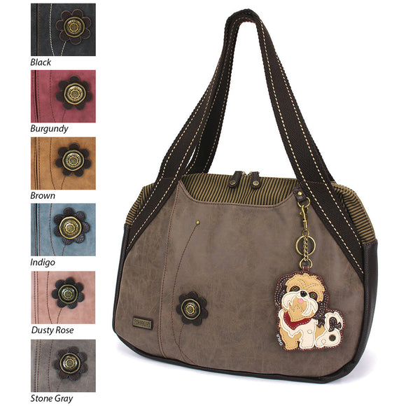 Bowling Bag - Shih Tzu Brown