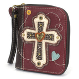 Zip Around Wallet - Cross
