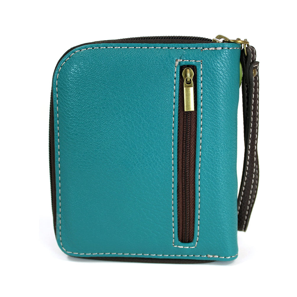 Chala Zip Around Wallet - Frog – Whimsical Bags