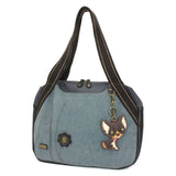 Bowling Bag - Dark Brown Chihuahua