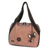 Bowling Bag - Dark Brown Chihuahua