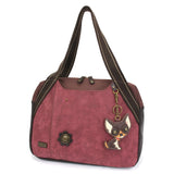Bowling Bag - Dark Brown Chihuahua