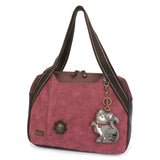 Bowling Bag - Tabby Cat Gray